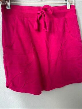 Balance Collection Hot Pink Knit Mini Skirt